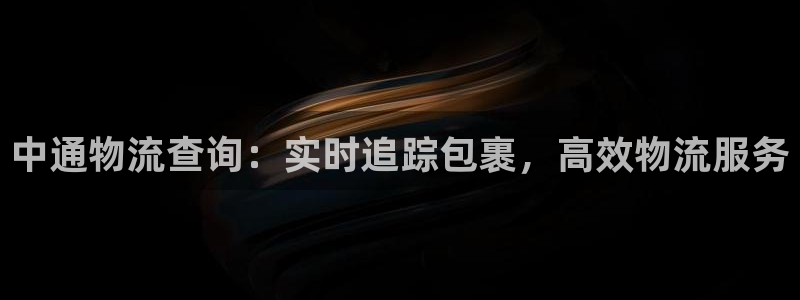 28圈黑不黑：中通物流查询：实时追踪