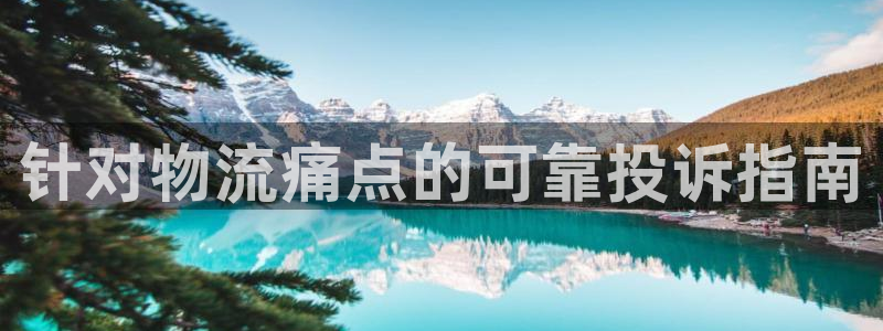 28圈预测网：针对物流痛点的可靠投诉