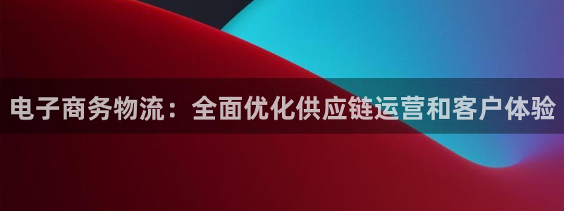 28圈注册账号：电子商务物流：全面优