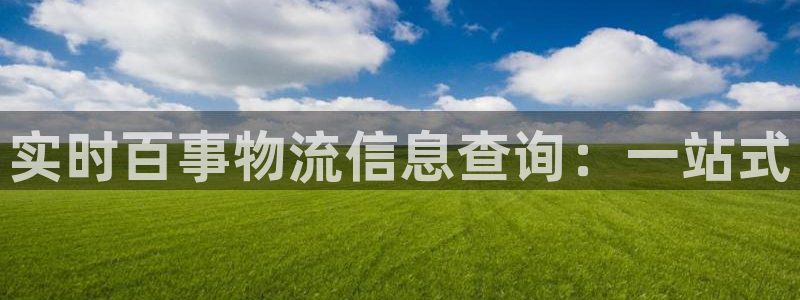 28圈官方版网站：实时百事物流信息查